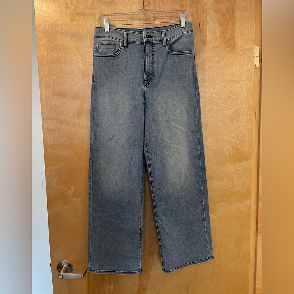 Modern American Wide Leg Crop Jeans 28